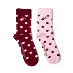 Damson Madder - Chaussettes Lot de 2 - Rose & Bordeaux