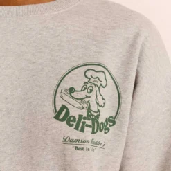 Damson Madder - Sweat Deli Dog - Gris