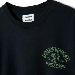 Damson Madder - T-shirt Grown In The Garden - Charbon