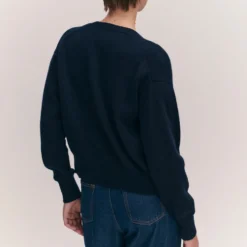 & Daughter - Cardigan Ada - Marine