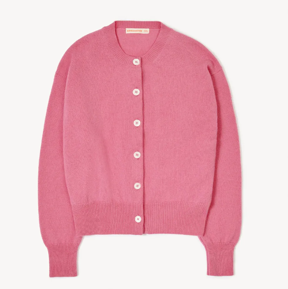 & Daughter - Cardigan Ada - Rose