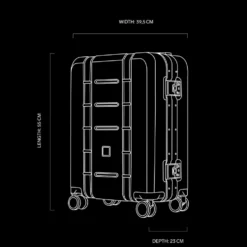 Db Journey x Merci - Valise Carry-On Pro - Noir