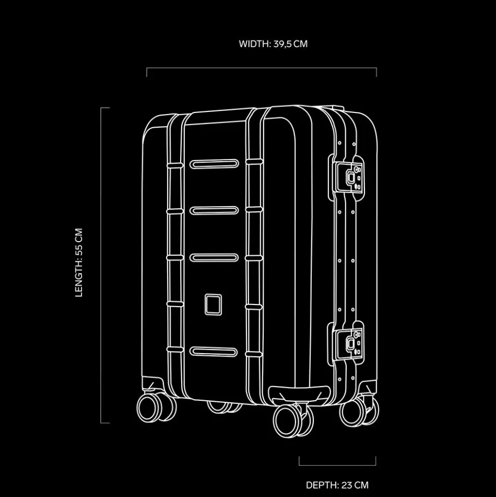 Db Journey x Merci - Valise Carry-On Pro - Argent