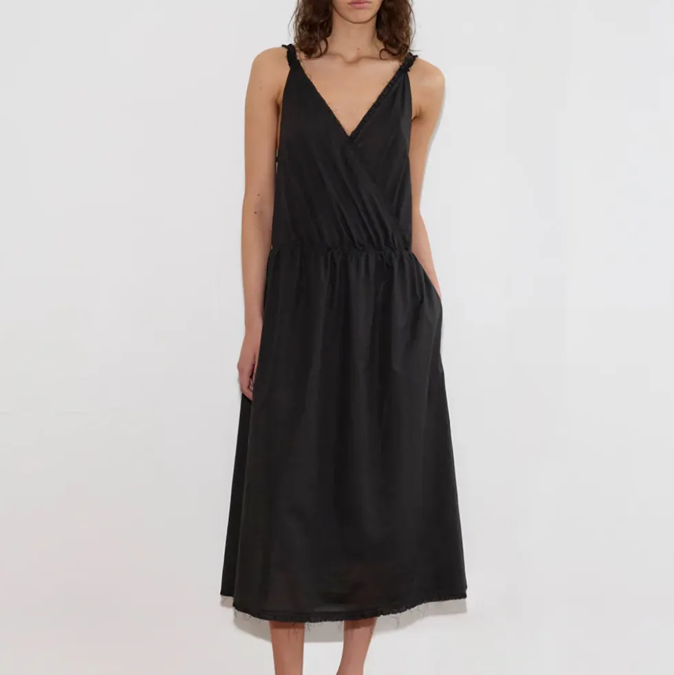 Deiji Studio - Robe Crossed - Noir