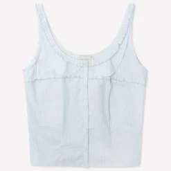 Deiji Studio - Top Frills - Rayures Mist