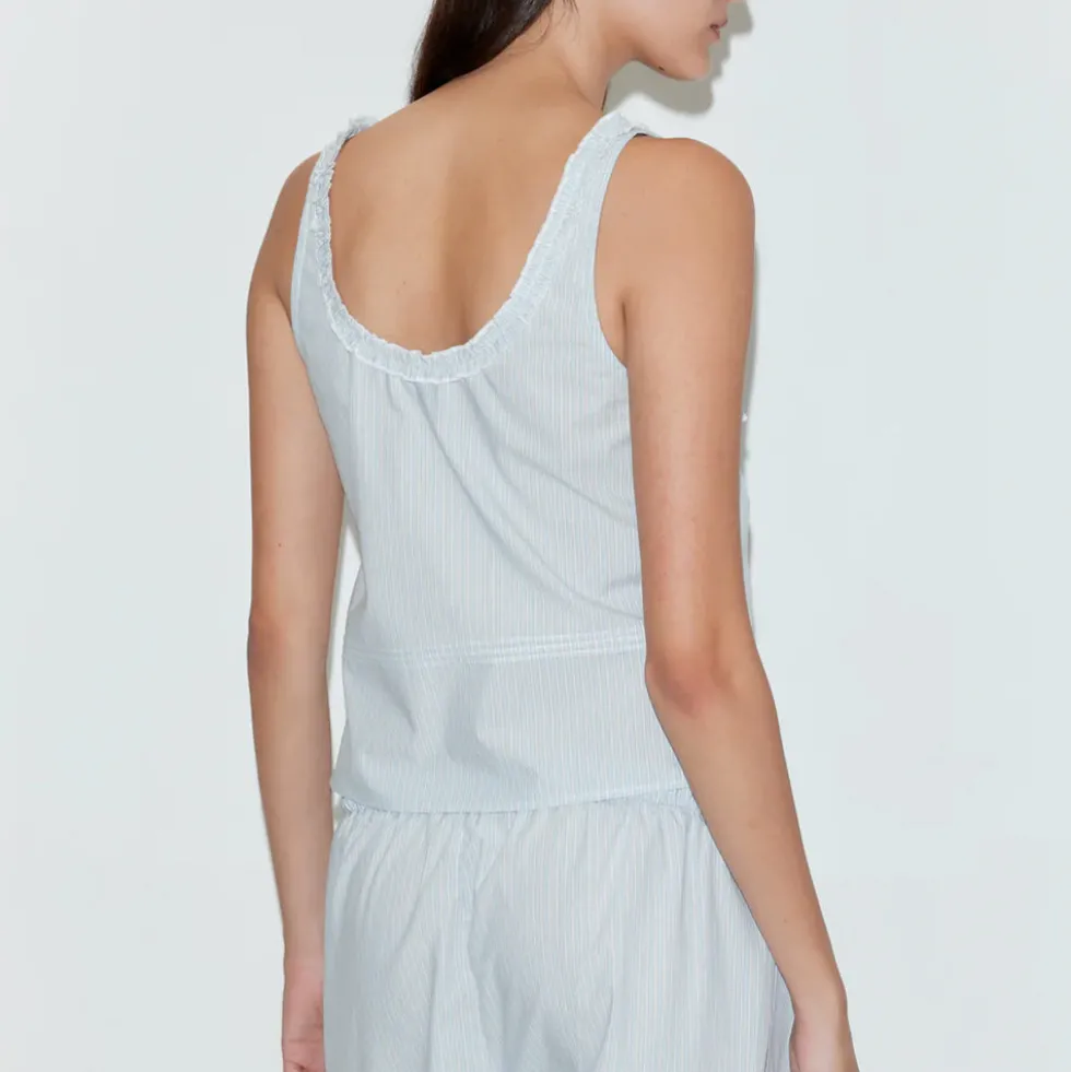 Deiji Studio - Top Frills - Rayures Mist