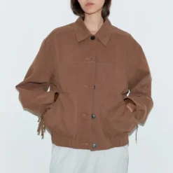 Deiji Studio - Veste Boutonnée - Marron