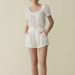 Dôen - Blouse Frederica - Blanc