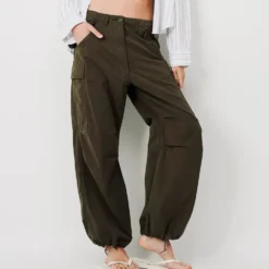 Denimist - Pantalon Cargo - Olive