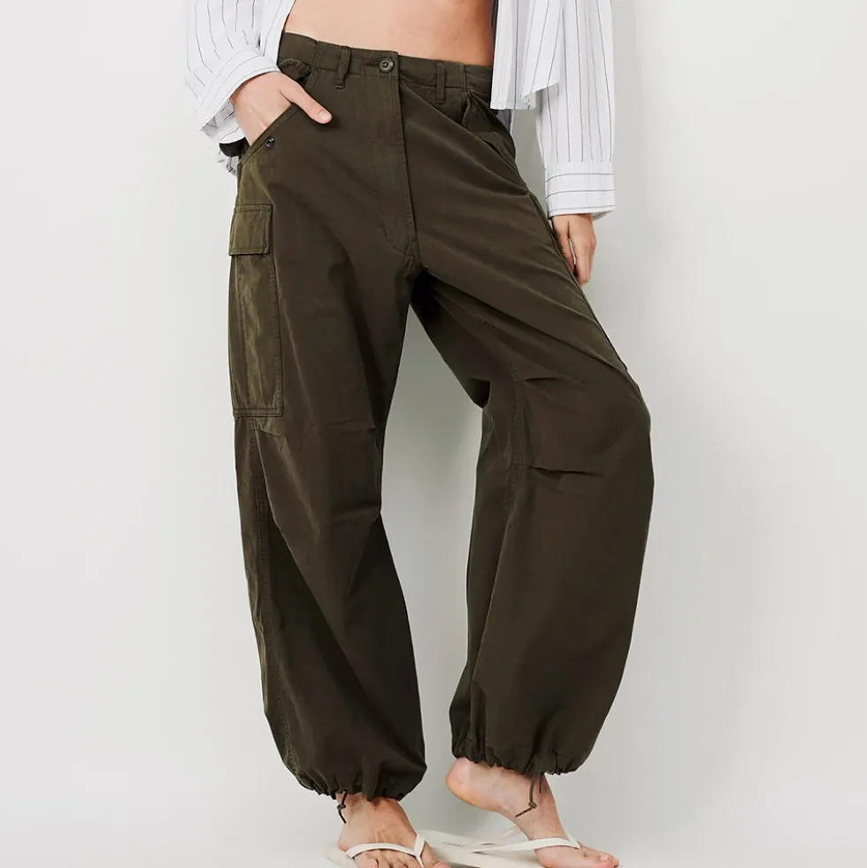 Denimist - Pantalon Cargo - Olive