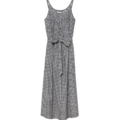 Dôen - Robe Nevita - Noir Gingham