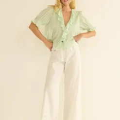 Dôen - Top Henri - Seafoam