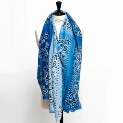 Destin - Écharpe Pareo - Bleu Clair