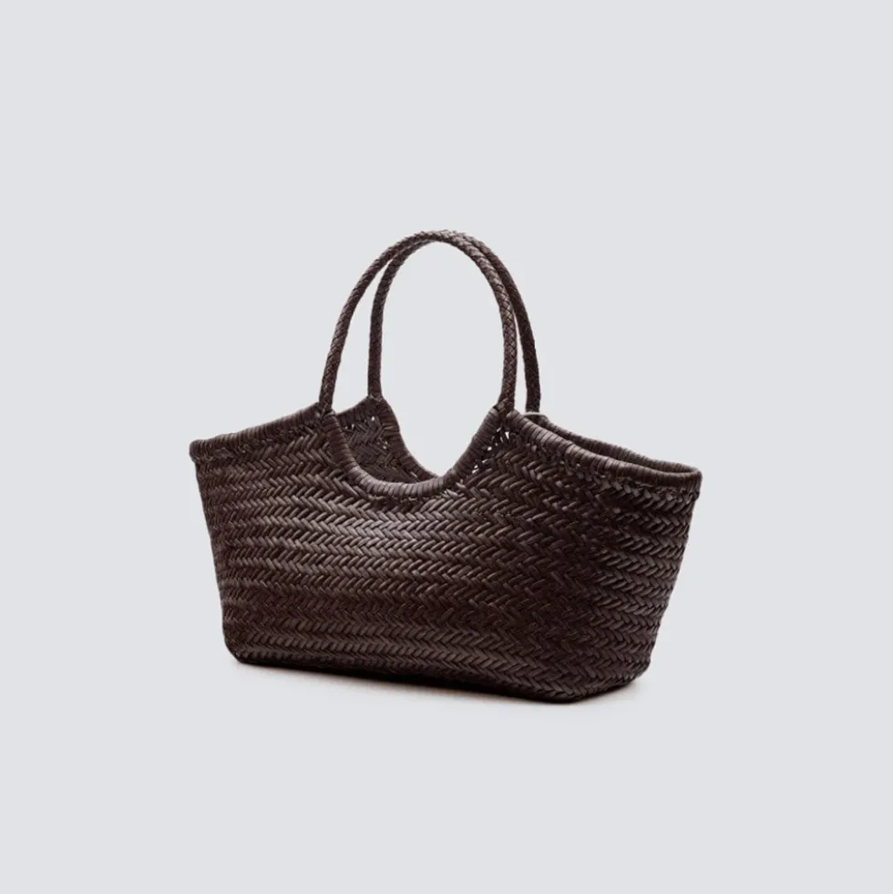 Dragon Diffusion - Sac Nantucket Basket Big - Marron Foncé