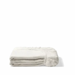 Drap-housse en gaze de coton - Blanc de Meudon