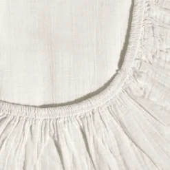 Drap-housse en gaze de coton - Blanc de Meudon