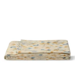 Drap plat en percale de coton - Tataki Herbier