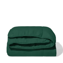 Édredon en 100% lin lavé - Vert Séquoia
