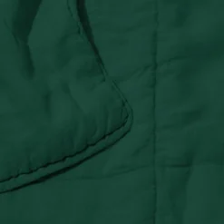 Édredon en 100% lin lavé - Vert Séquoia