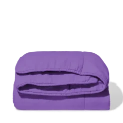 Édredon en 100% lin lavé - Violet Orage