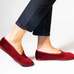 Drogheria Crivellini - Ballerines Jane Velvelt - Bordeaux