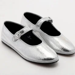 Drogheria Crivellini - Ballerines Jane à attache - Argent