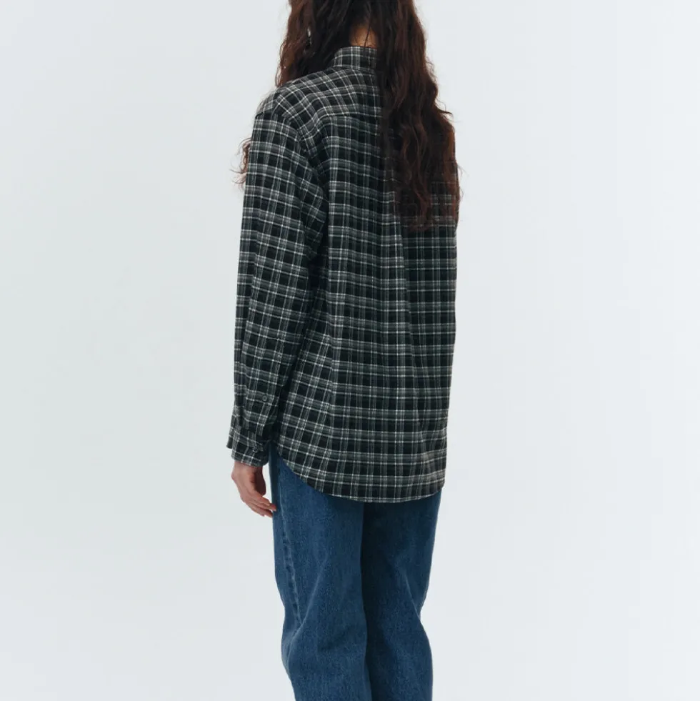 Dunst - Chemise Check Flannel - Noir