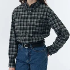 Dunst - Chemise Check Flannel - Noir