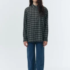 Dunst - Chemise Check Flannel - Noir