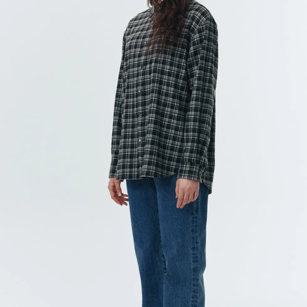 Dunst - Chemise Check Flannel - Noir