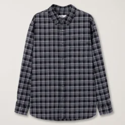 Dunst - Chemise Check Flannel - Noir
