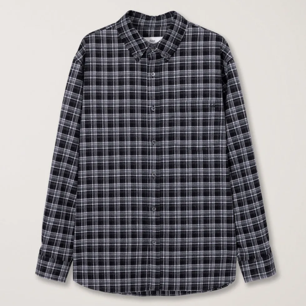 Dunst - Chemise Check Flannel - Noir