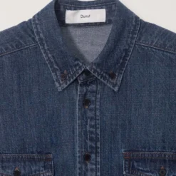 Dunst - Chemise Denim Classic - Bleu Nuit