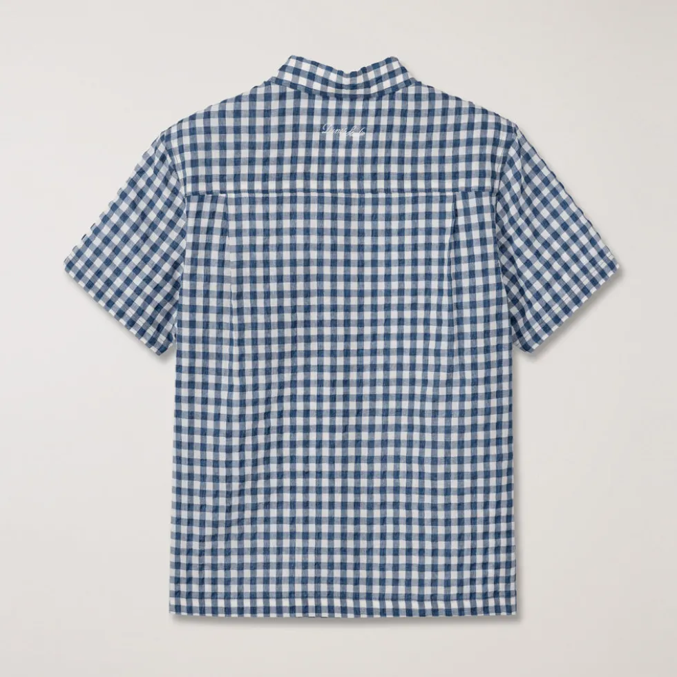 Dunst - Chemise Holiday à Carreaux - Marine
