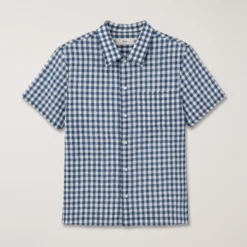 Dunst - Chemise Holiday à Carreaux - Marine