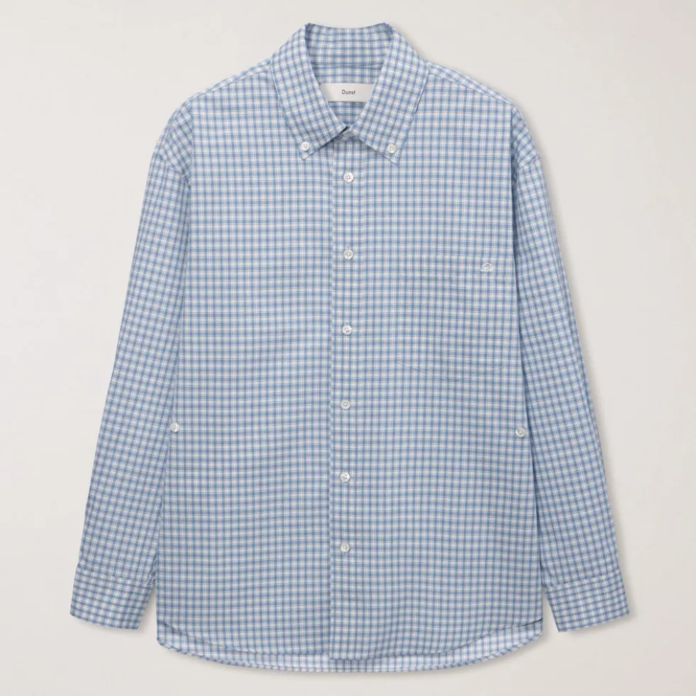 Dunst - Chemise Oversize à Carreaux - Bleu