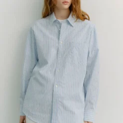 Dunst - Chemise Oversize à Rayures - Bleu Ciel
