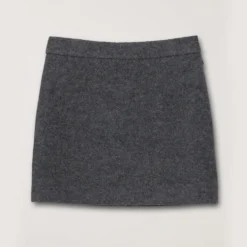 Dunst - Mini jupe en laine - Gris