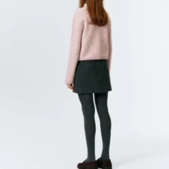 Dunst - Mini jupe en laine - Gris