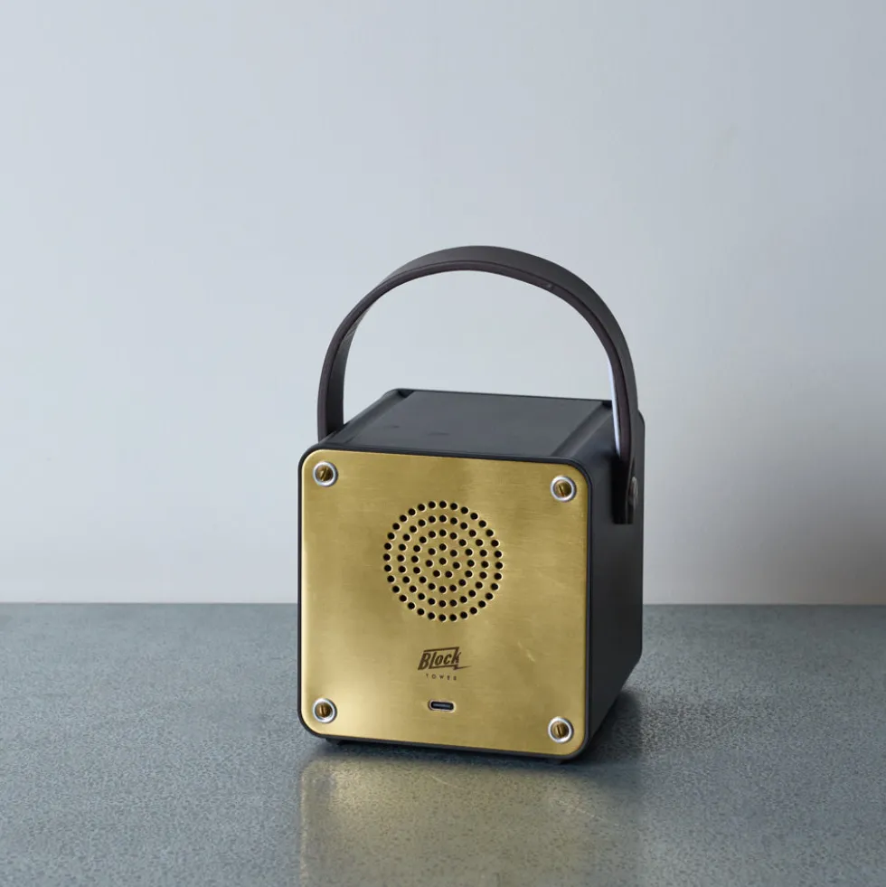 Enceinte Radio - Block Tower
