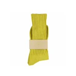 Escuyer - Chaussettes Crew - Jaune