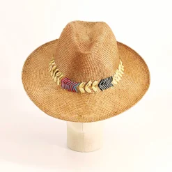 Exquisite J - Chapeau en Raphia H449 - Naturel