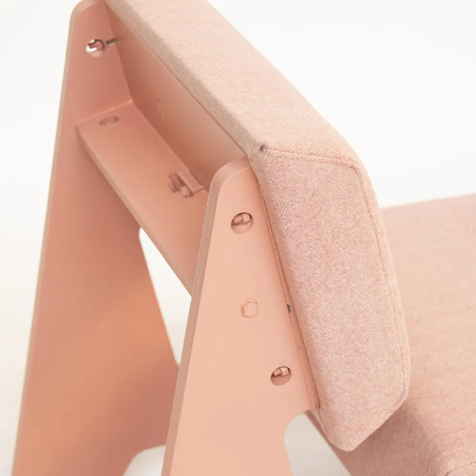 Fauteuil Bas Crisis - Rose - Piet Hein Eek
