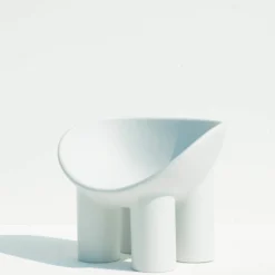 Fauteuil Roly Poly - Concrete White - Driade