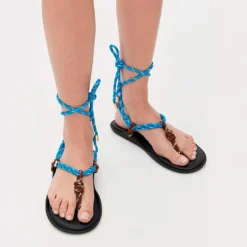 FLOWZE - Sandale Flo Twin - Bleu Marron