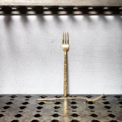 Fourchette de table - Or