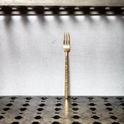 Fourchette de table - Or