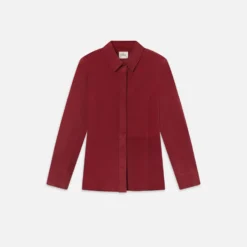 Frame - Chemise Suede - Garnet