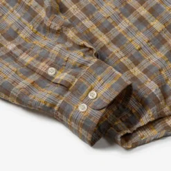 Frizmworks - Chemise Uneven Check - Jaune