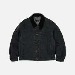 Frizmworks - Veste Washed Denim Trucker - Noir